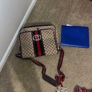 Authentic Gucci men bag from saks fifth